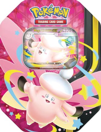 Mega Moonlit Tin — Mega Clefable ex (Inglês)