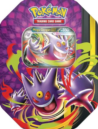 Mega Moonlit Tin — Mega Gengar ex (Inglês)