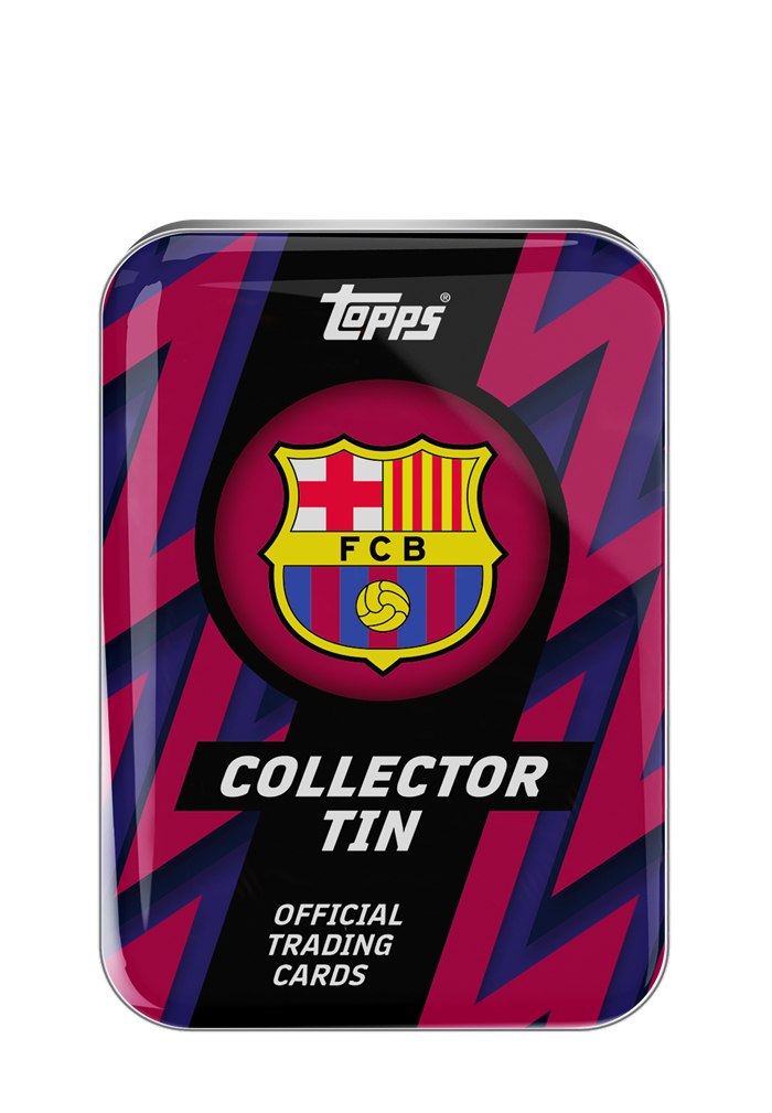 Topps Soccer 25/26 — FC Barcelona Collector Tin