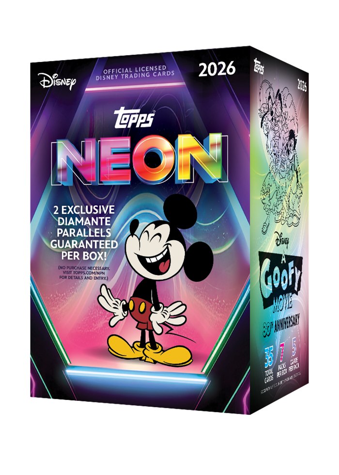 Topps Disney Neon 2026 — Value Box