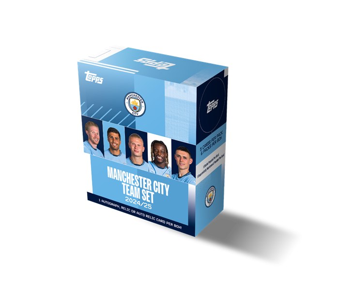 Topps Soccer 24/25 — Manchester City Team Set