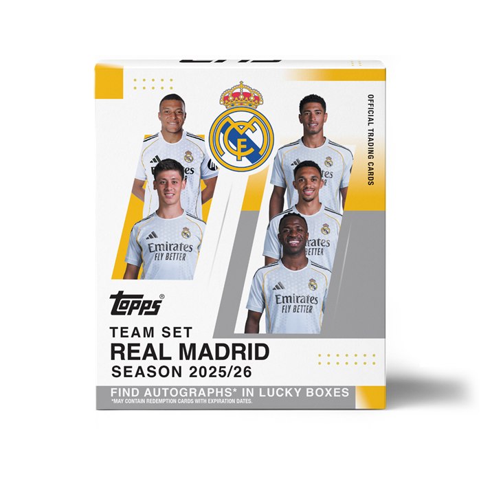 Topps Soccer 25/26 — Real Madrid Team Set
